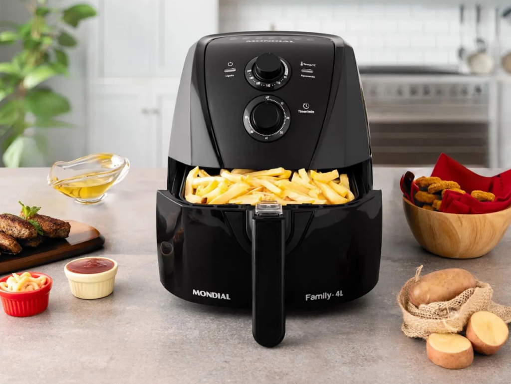 Air Fryer Mondial AFN-40-BF Preta com Timer
