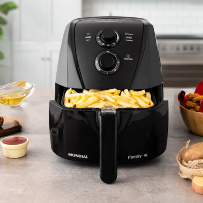 Air Fryer Mondial AFN-40-BF Preta com Timer