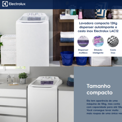 Lavadora de Roupas Electrolux LAC12