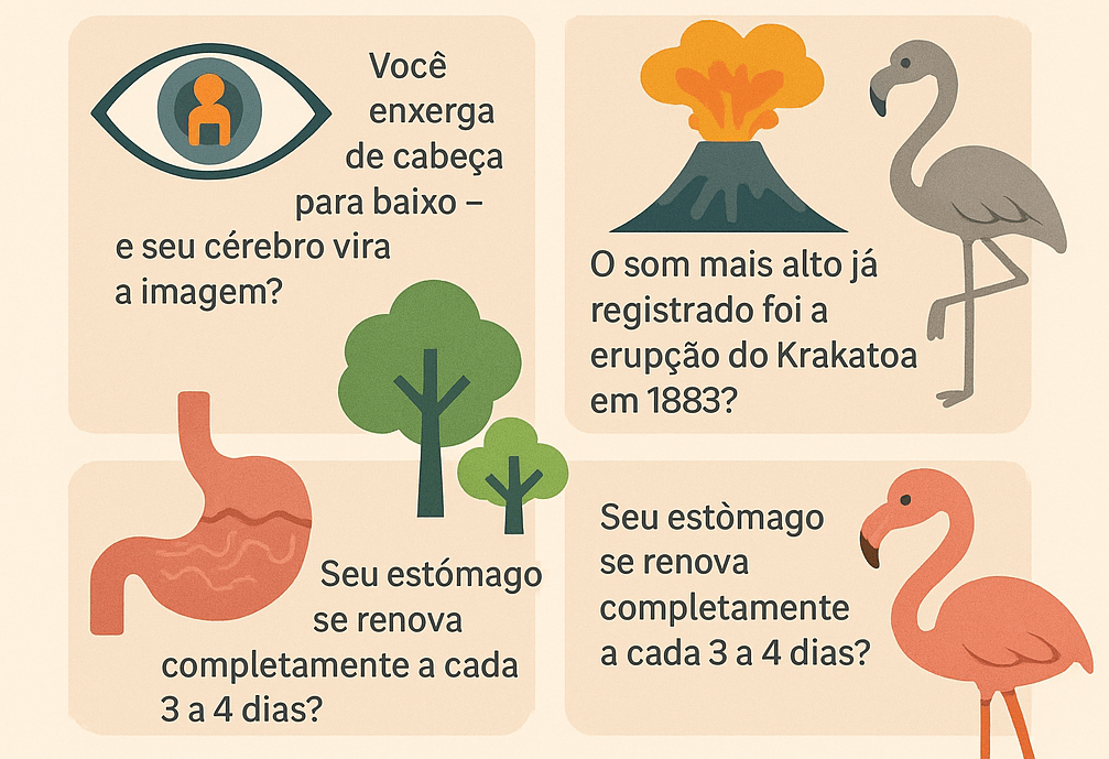 Você Sabia? 10 Fatos Curiosos Que Vão Surpreender Você